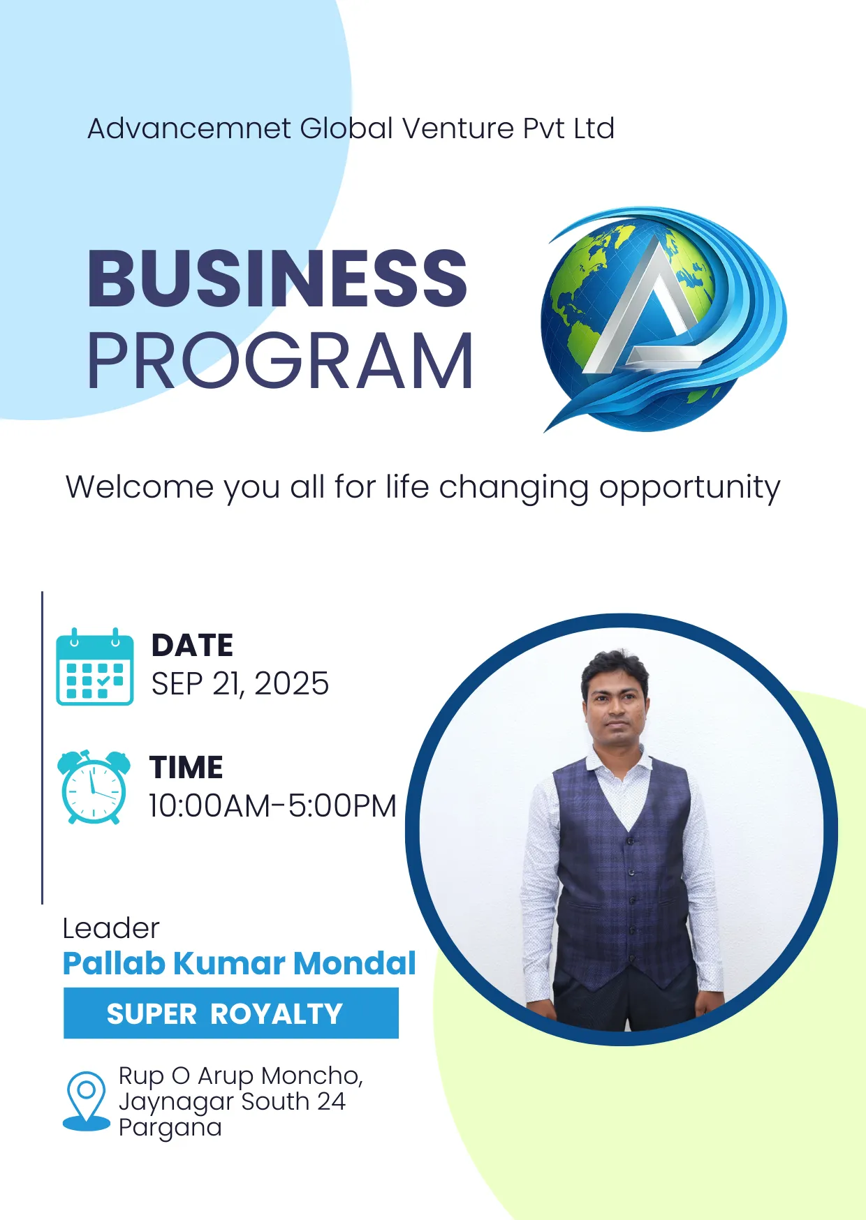 Advancement global - pallab